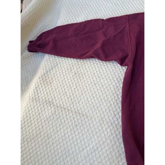 Grizzlies Montana Sweatshirt Pullover Embroidered Maroon XXL 2X VTG Gildan Heavy - Picture 11 of 14